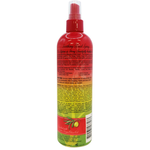 African Pride Dream Kids Olive Miracle Soothing Moisturizing Braid Hair Spray 12 Oz.