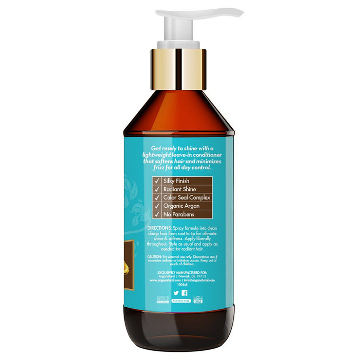 Arganatural Gold Pro Shine Argan Leave-In Conditioning 8 Oz.