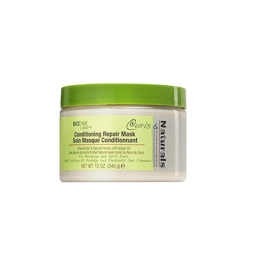 Biocare Labs Curls & Naturals Conditioning Repair Hair Mask, 12 Oz.