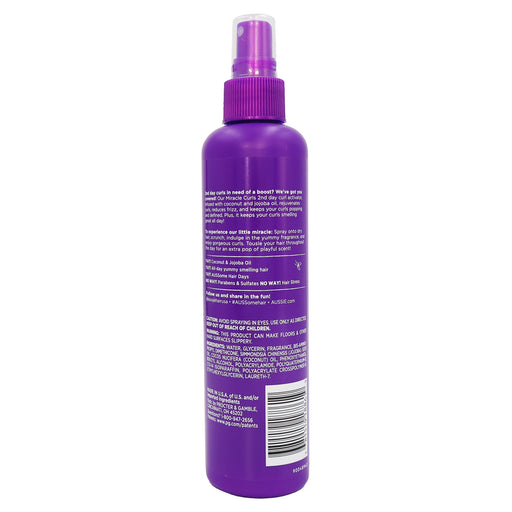 Aussie Miracle Curls 2nd Day Curl Activator, 8.5 Oz.