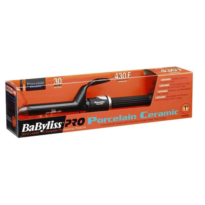 Babylisspro Porcelain Ceramic Spring Curling Iron