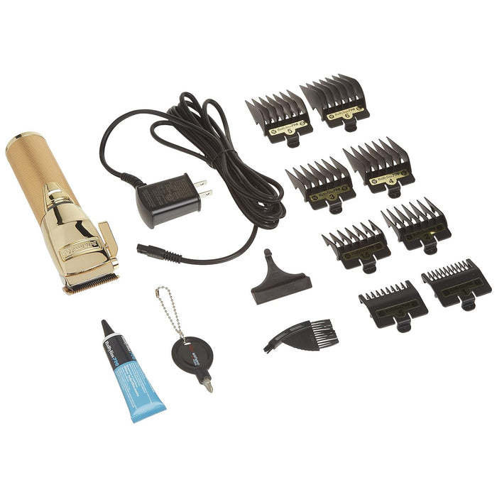 Babyliss Pro FX Cordless Clipper, Gold FX870G