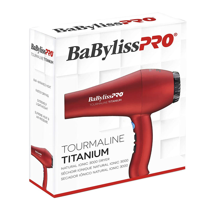 BaBylissPRO Tourmaline Titanium 3000 Hair Dryer