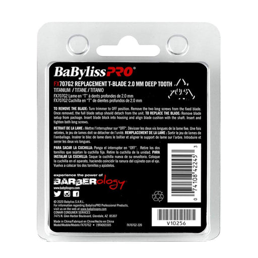 BaBylissPRO Barberology Replacement Blades for Outlining Hair Trimmers FX787 & LoPROFX Trimmers FX726