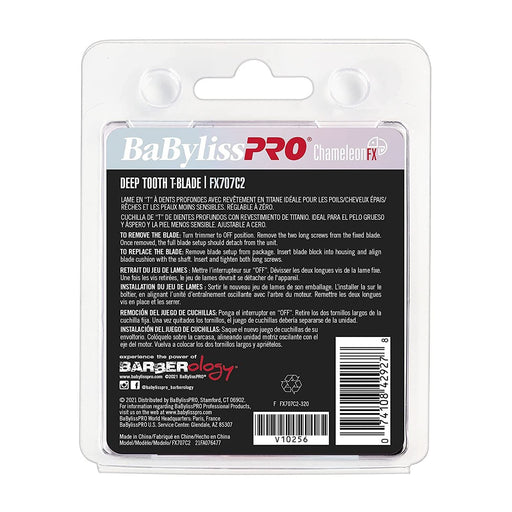 BaBylissPRO Barberology Replacement Blades for Outlining Hair Trimmers FX787