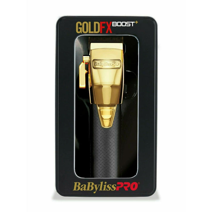 BaByliss PRO GoldFX Boost Gold Adjustable Blade Cordless Clipper FX870GBP