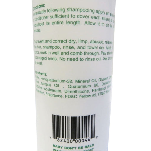Baby Don't Be Bald Olive Oil Aloe Creamy Shampoo 8 Oz.