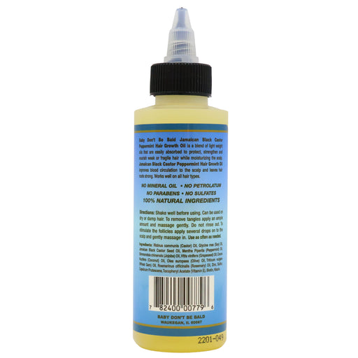 BB Jamaican Black Castor Peppermint Hair Growth Oil 4 Oz.