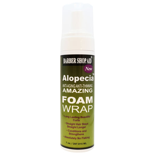 Barber Shop Aid Alopecia Hair Foam Wrap 7 Oz.
