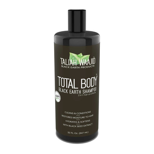 Taliah Waajid Total Body Black Earth Shampoo 32 Oz