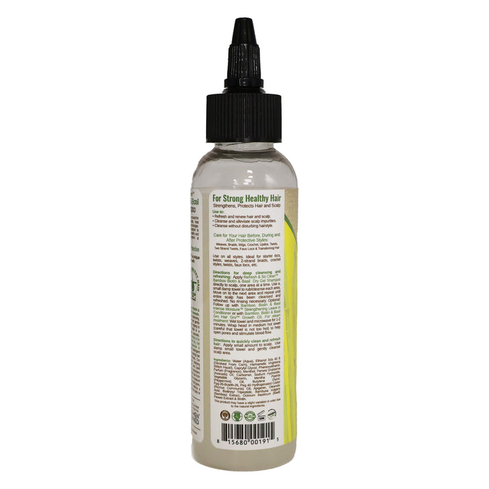 Taliah Waajid Refresh And So Clean Bamboo, Avocado And Peppermint Dry Gel Shampoo, 4 Oz.