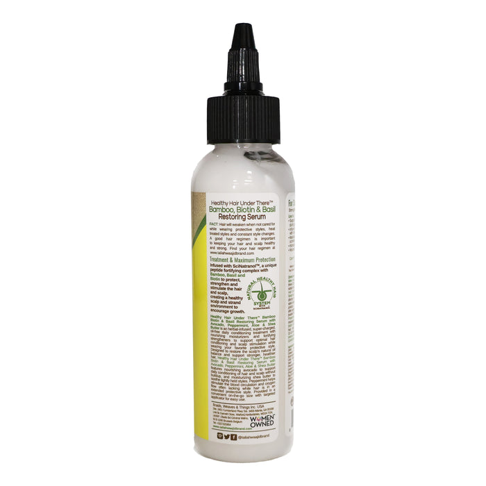 Taliah Waajid Healthy Hair Under There Bamboo, Avocado And Peppermint Conditioning and Restoring Serum, 4 Oz.