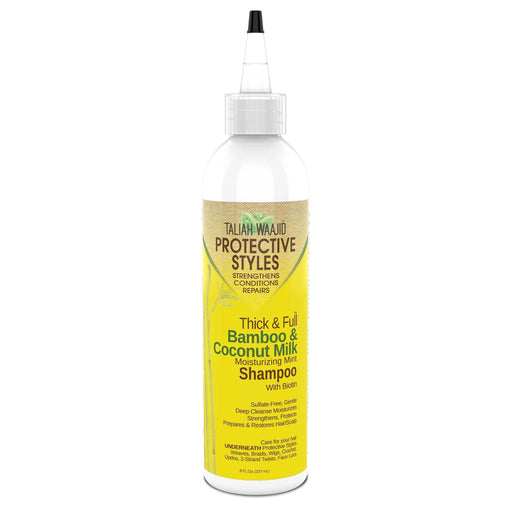 Taliah Waajid Thick And Full Bamboo And Coconut Milk Moisturizing Mint Shampoo 8 Oz