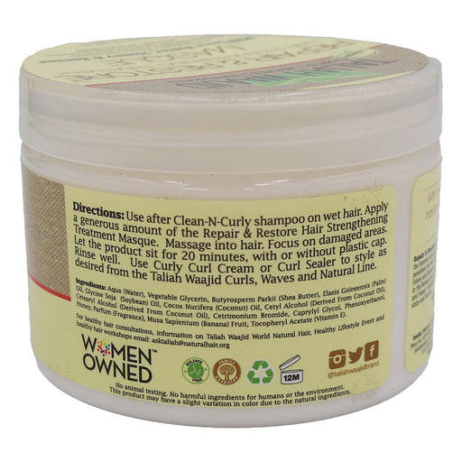 Taliah Waajid Repair And Restore Hair Strengthening Masque, 12 Oz