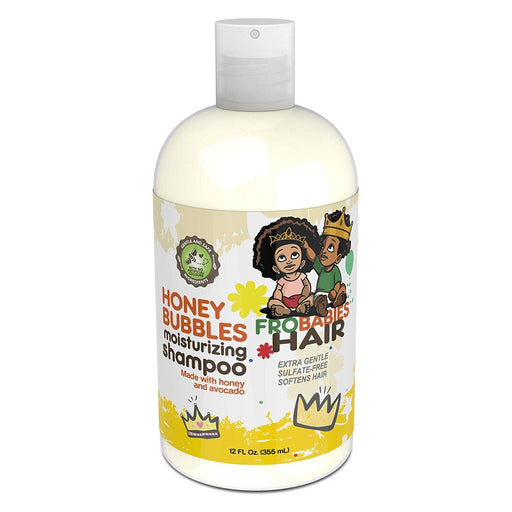 Fro Babies Hair Honey Bubbles Moisturizing Shampoo 12 Oz.