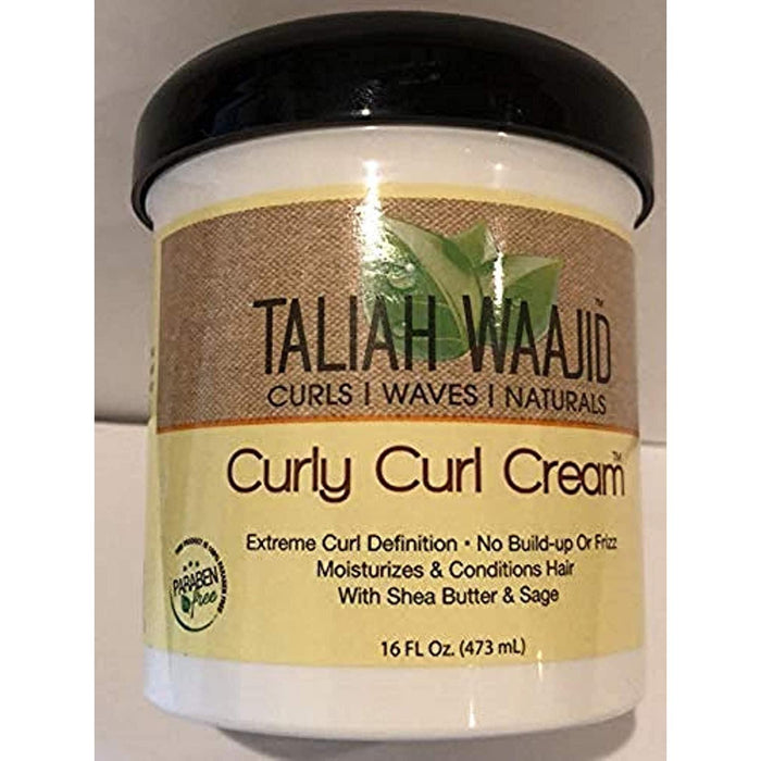 Taliah Waajid Curly Curl Cream 16 Oz