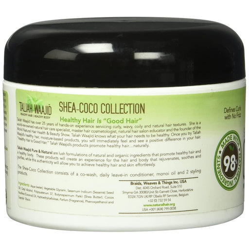 Taliah Waajid Shea Coco Curly Hair Souffle For 2C-4A Hair 8 Oz.