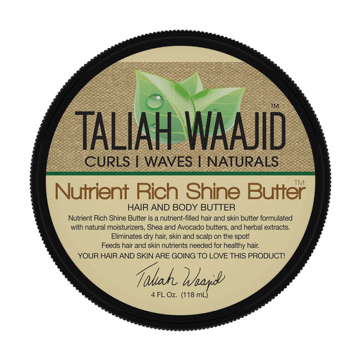 Taliah Waajid Nutrient Rich Shine Butter, 4 Oz.