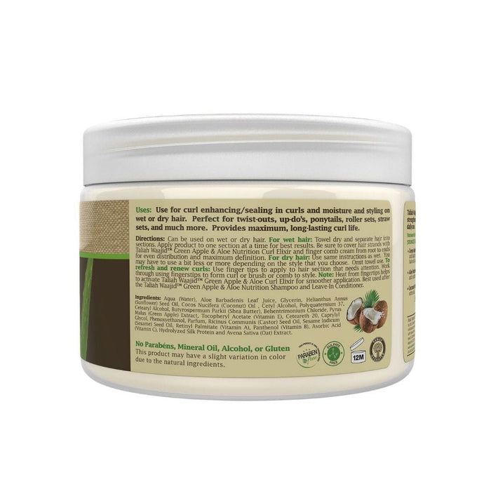 Taliah Waajid Green Apple Aloe Nutrition Curl Elixir