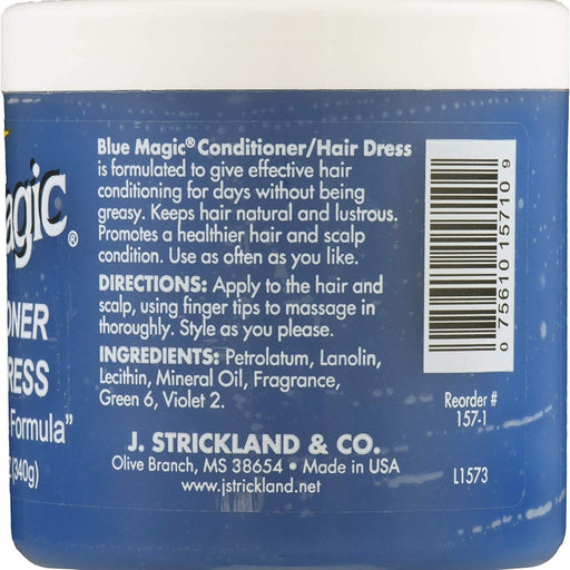 Blue Magic Hair Dress Blue Conditioner, 12 Oz.