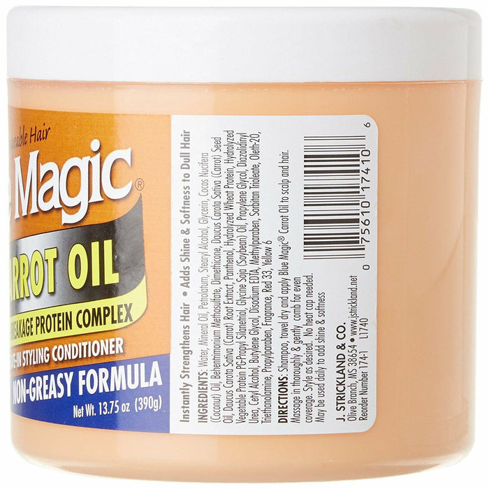 Blue Magic Antibreakage Carrot Oil Conditioner, 13.75 Oz.