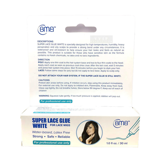 Bmb Super Lace Glue White, 1 Oz.