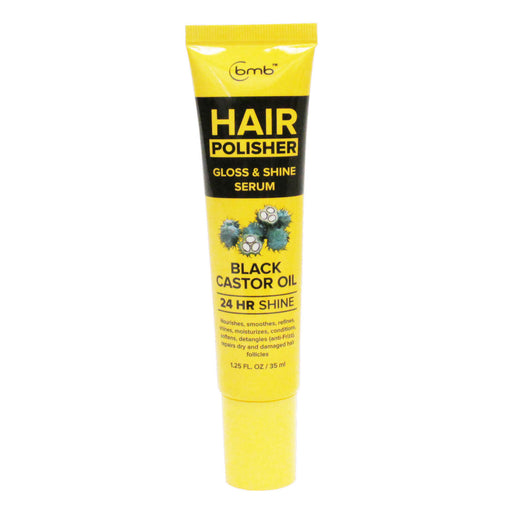BMB Hair Polisher Tube, Black Casor Oil, 1.25 Oz.