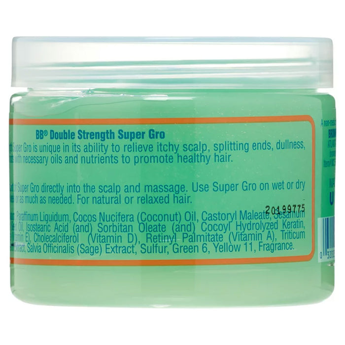 Bronner Brothers Super Gro Double Strength Regular, 6 Oz.