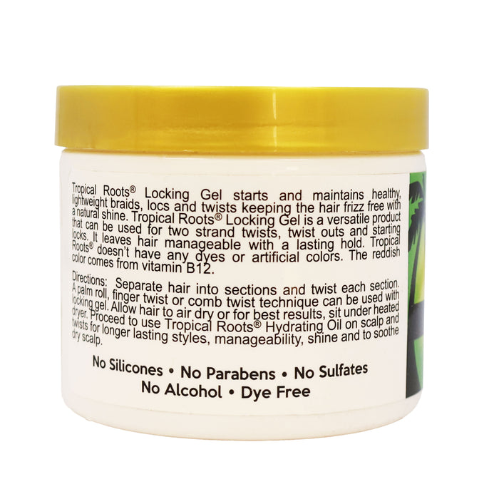 Bronner Brothers Tropical Roots Locking Gel 6 Oz.
