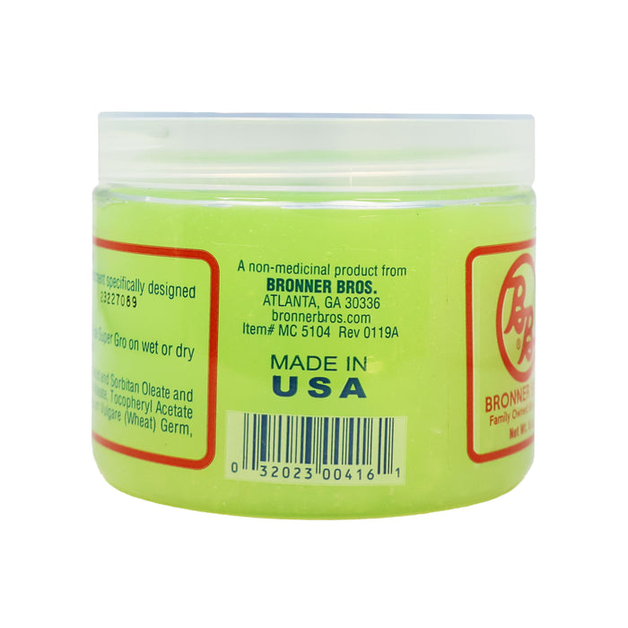 Bronner Brothers Super Gro Double Strength Extra Lite Hair Cream 6 Oz.