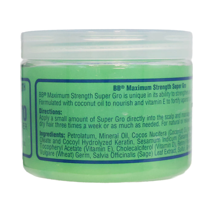 Bronner Brothers Super Gro Strength Maximum, 6 Oz.