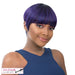 Pacifier Shaped Short Cut Wigs For Iron Wigs, Pixie Style,Tt1B/Deep Purple