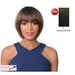 Synthetic Wig, Cap Size Medium, Length: Short,Darkest Brown