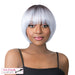 Synthetic Wig, Cap Size Medium, Length: Short,Grey