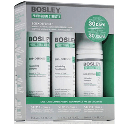 BOSLEY Defense Green Starter Pack For Non Color Treated Hair