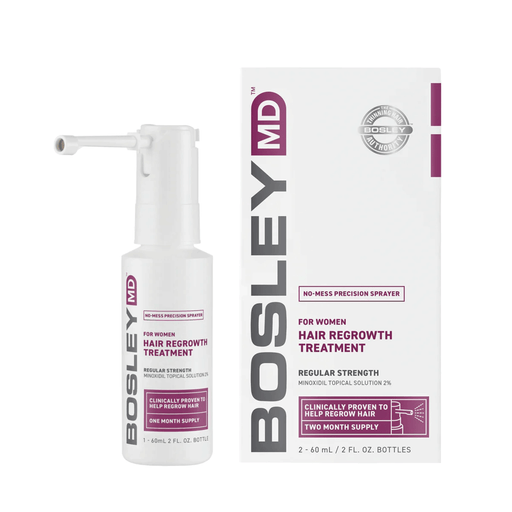 BOSLEY Treatment WOMENS Hair Re growth Treatment 2 Percent, 2 x 60ml