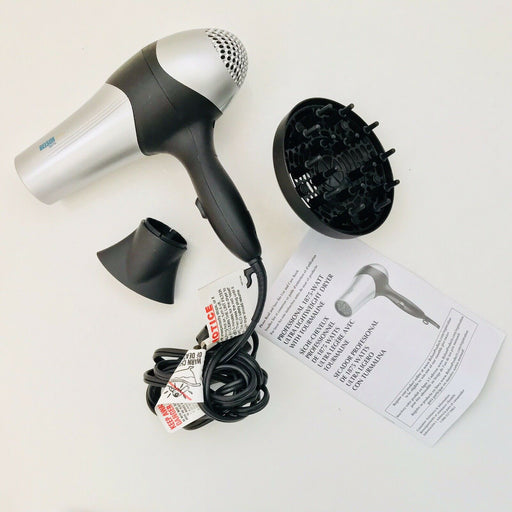 Belson Pro 1875 Watt Ultra Lightweight Hair Dryer Tourmaline With Accessories