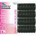 Brittny 1 1/8" Snap-On Magnetic Rollers, X-Large, Black, 8/PK