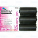 Brittny 1 1/4" Silky Rollers, Black, 6/PK