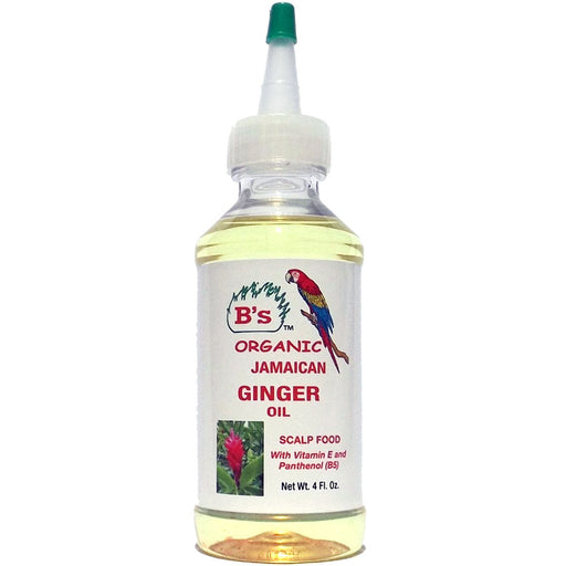 B's Organic Jamaican Ginger Oil 4 Oz
