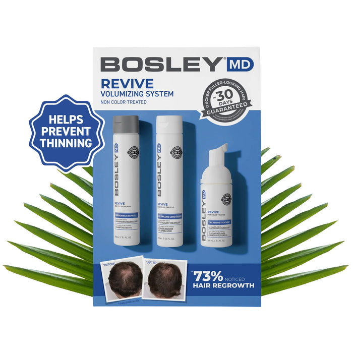 Bosley MD BOSRevive Non Color Treated Hair Starter Pack