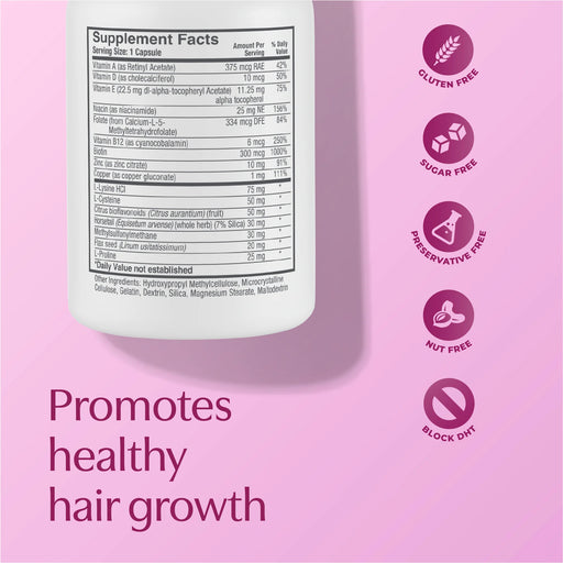 Bosley MD WOMEN'S Healthy Hair Vitality Supplements 60 count