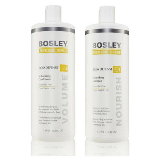 BOSLEY Defense Yellow Color Liter Shampoo, Conditioner