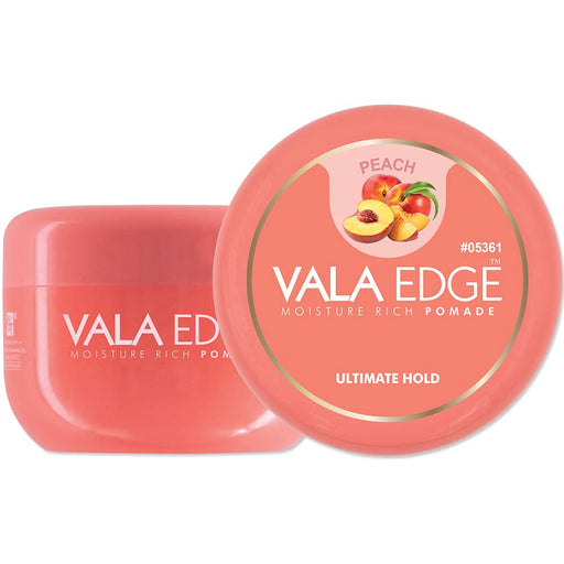 Beauty Town Vala Edge Pomade, Peach, 3.38 Oz.