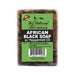 By Natures 100% Natural African Black Soap, Peppermint Oil, 6 Oz.