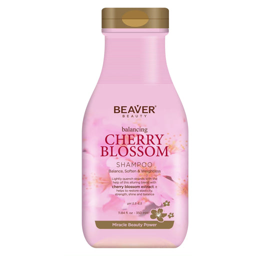 BEAVER Cherry Blussom Shampoo, 11.83 oz/350ml