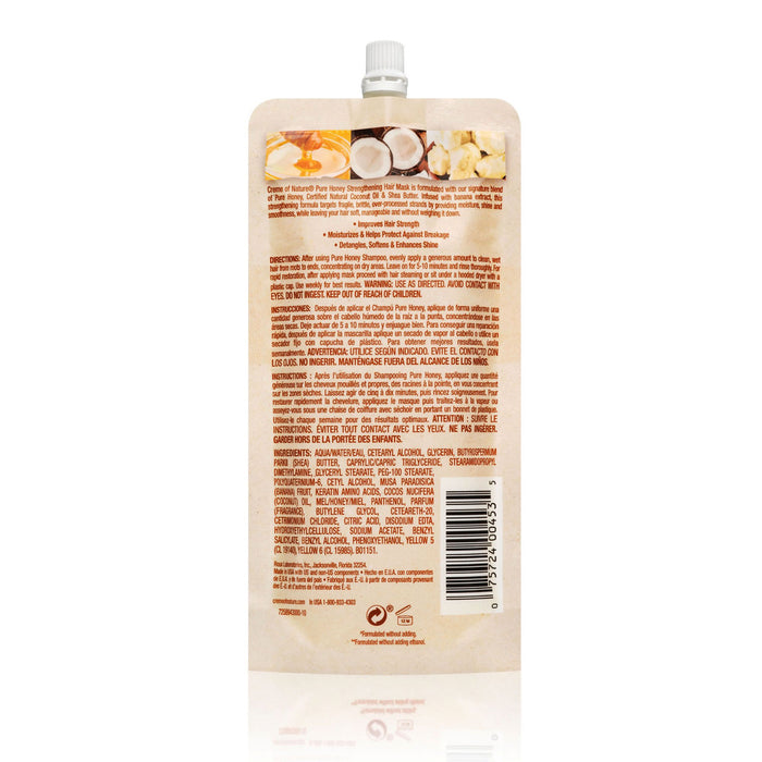 Creme of Nature Pure Honey Hair Mask Banana, 3.8 Oz