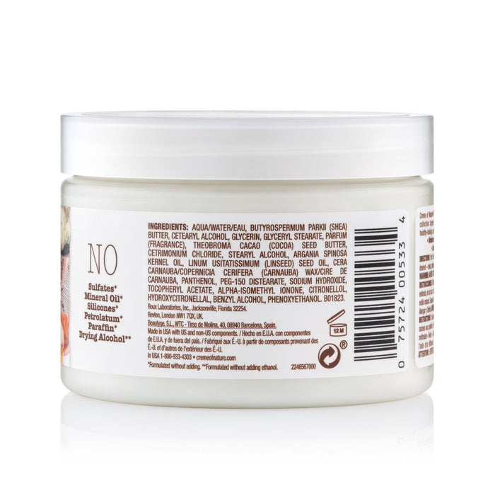 Creme of Nature Butter Blend Flaxseed Stretch Define Styling Cream Pudding 11.5 oz
