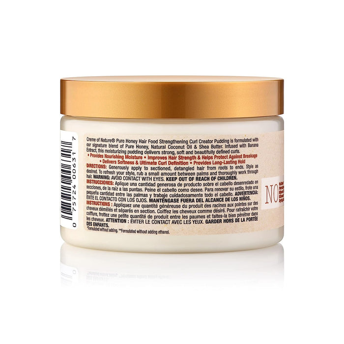 Creme of Nature Pure Honey Hair Food Curl Pudding 11.5 Oz