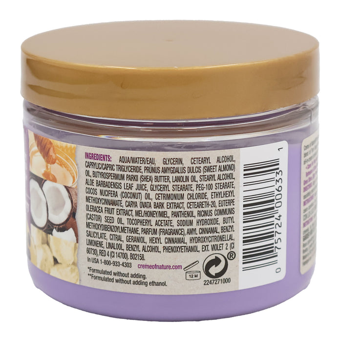 CREME OF NATURE Pure Honey Hair Food Acai Berry Cream Oil, 4.7 Oz